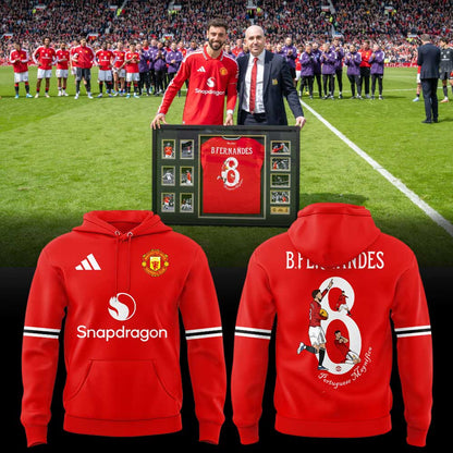 Manchester United x Bruno Fernandes Edition Limited Hoodie