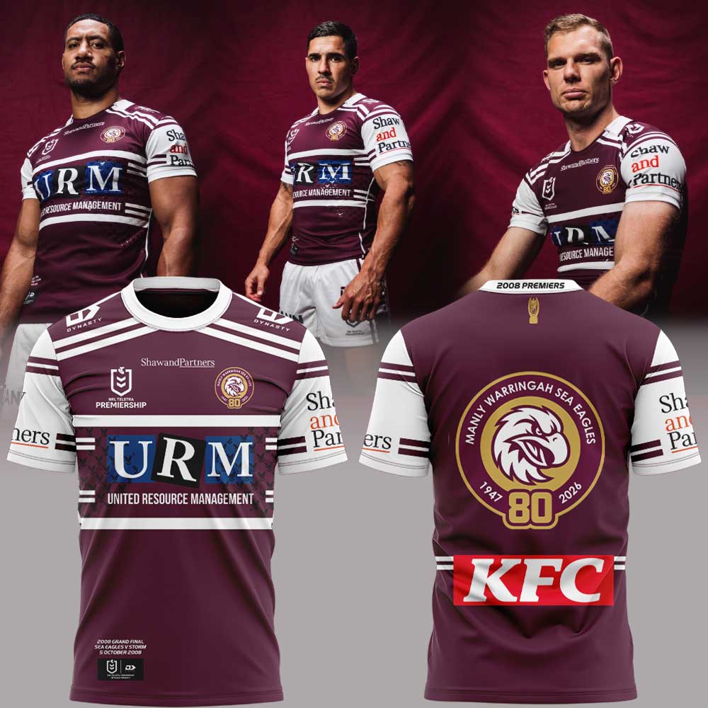 MS Eagles The 2026 Heritage Jersey celebrates the club’s 80th year Shirt