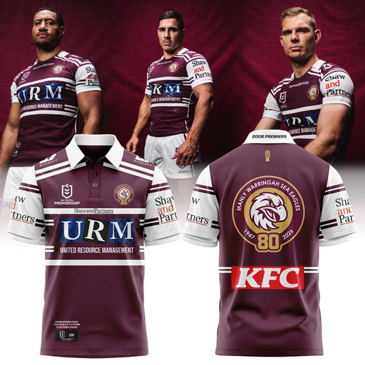 MS Eagles The 2026 Heritage Jersey celebrates the club’s 80th year Polo