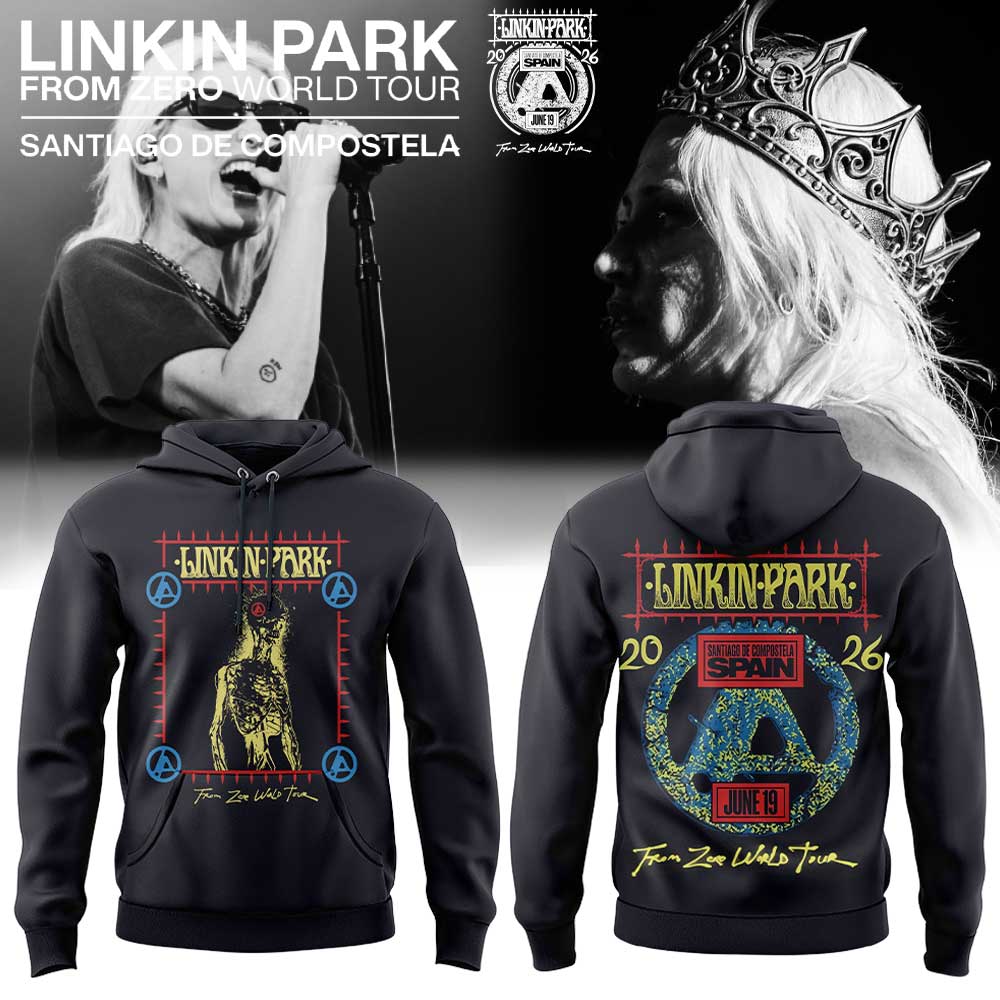 Linkin Park From Zero World Tour in Santiago de Compostela at O Son do Camiño Festival. Hoodie