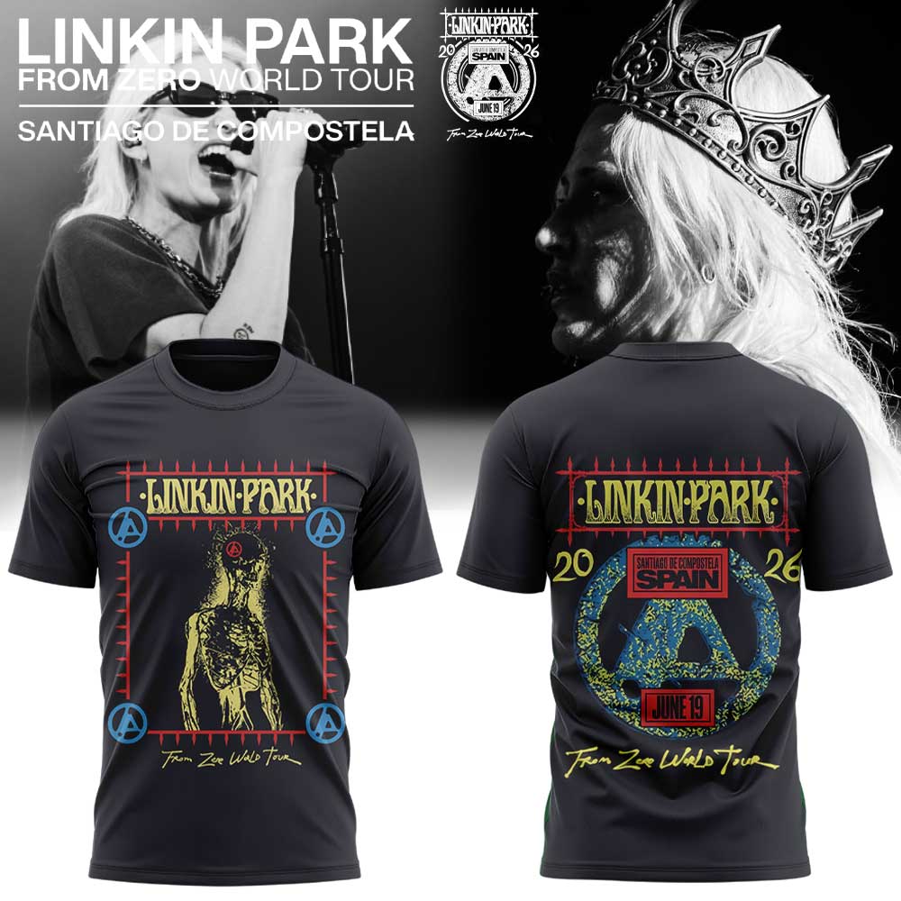 Linkin Park From Zero World Tour in Santiago de Compostela at O Son do Camiño Festival Shirt