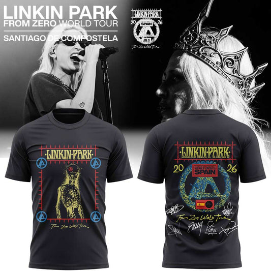Linkin Park From Zero World Tour in Santiago de Compostela Limited Shirt