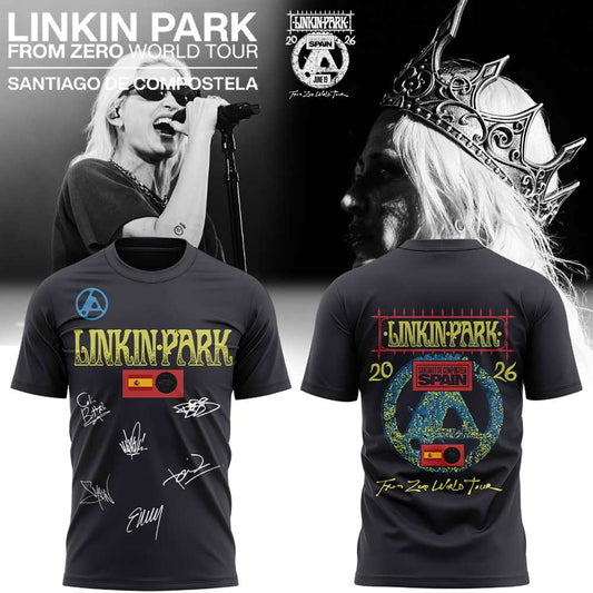 Linkin Park From Zero World Tour in Santiago de Compostela Limited Shirt
