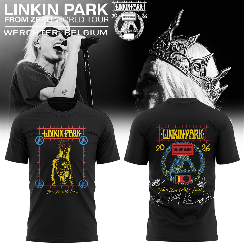 Linkin Park From Zero World Tour 2026 in Werchter, Belgium Limited Shirt