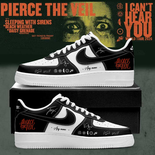 Pierce the Veil I Can’t Hear You World Tour 2026 Signature Custom Name Shoes