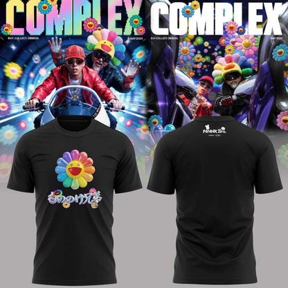 MNNK Bro. x Takashi Murakami x JP THE WAVY Collection 2026 Shirt Black