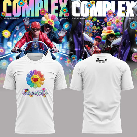 MNNK Bro. x Takashi Murakami x JP THE WAVY Collection 2026 Shirt White