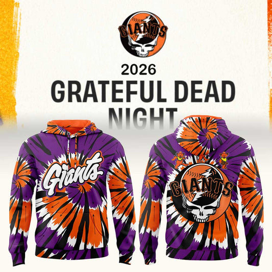 Limited Edition San Francisco Giants Grateful Dead Night 2026 Hoodie