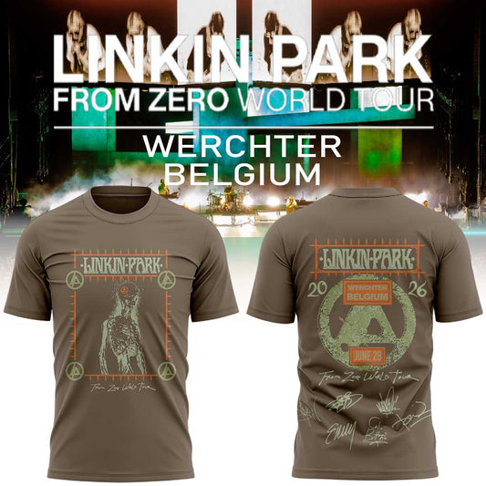 LINKIN PARK From Zero World Tour in Werchter at Werchter Parklife in Belgium V2 Shirt