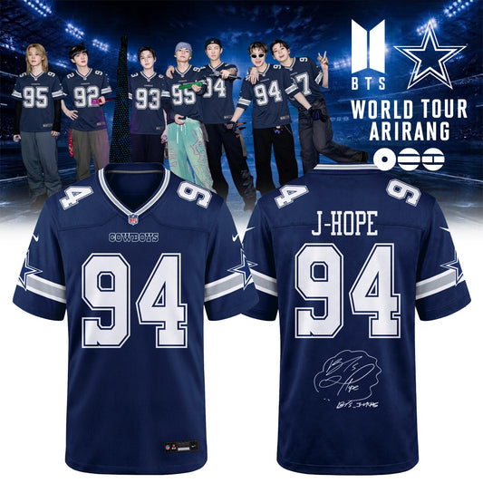 Dallas Cowboys x BTS World Tour 2026 Limited Edition Jersey