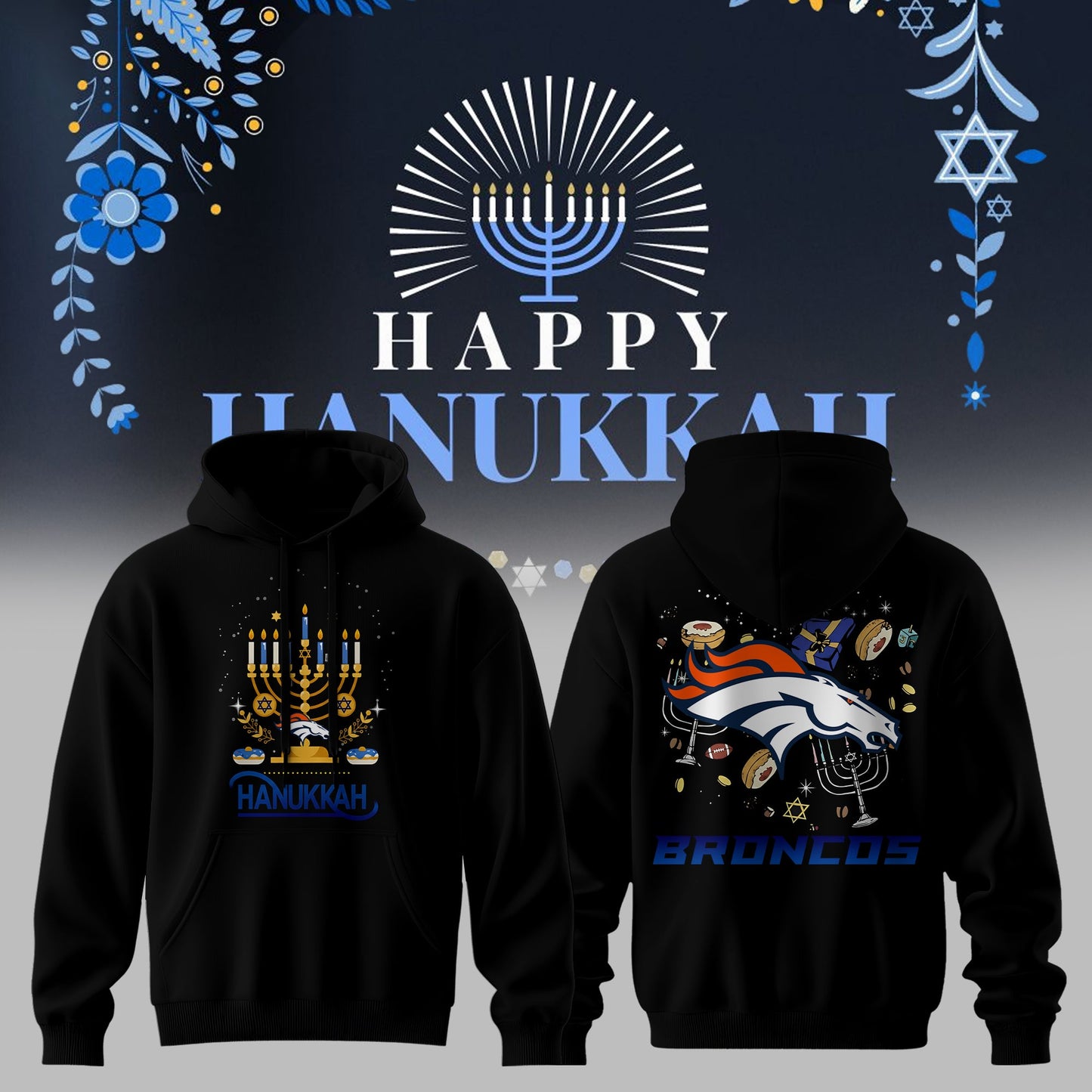 Denver Broncos X Hanukkah Just Got Better ðŸ•Ž