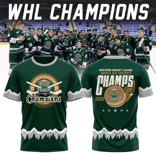 Everett Silvertips Champions WHL 2026 Limited Edition + Selling Out Fast