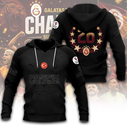 Galatasaray S.K. Turkish Champions 25/26 Limited Edition Hoodie