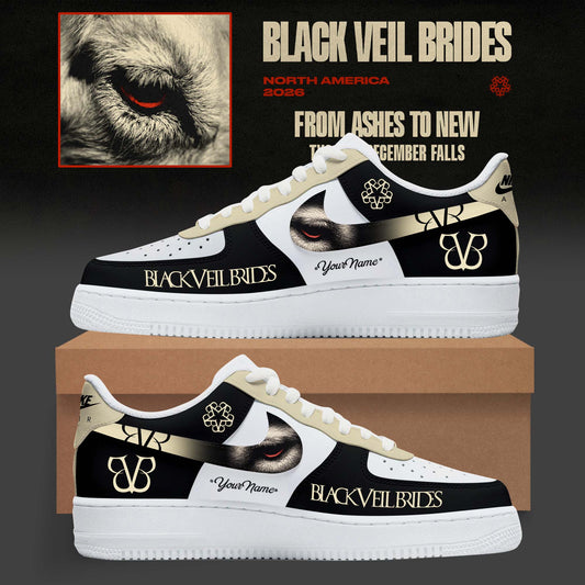 Nike Air Force 1 : From Ashes To New “ Black Veil Brides