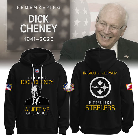 Pittsburgh Steelers Dick Cheney Tribute Collection Hoodie Limited Release!�