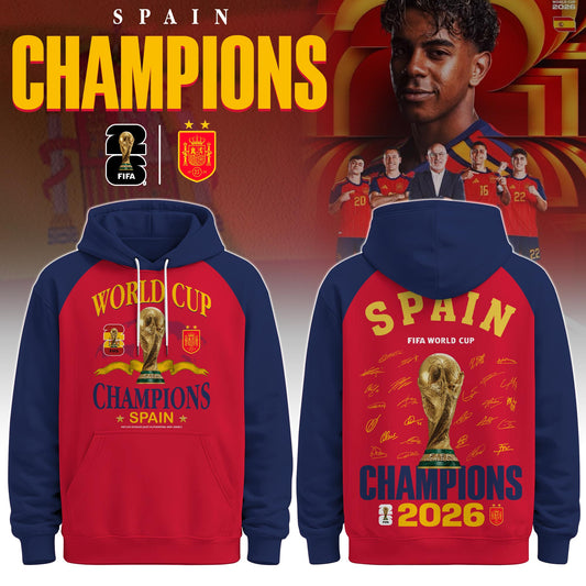 España Campeona del Mundial 2026 – Hoodie Edición Limitada