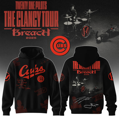 CHC x Twenty One Pilots The Glancy Tour 2025 Hoodie Limited Edition