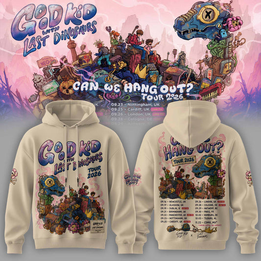 Good Kid × Last Dinosaurs – Can We Hang Out? Tour 2026 Hoodie
