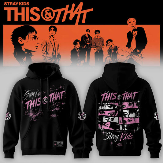 New Shirt Stray Kids – Exclusive Stray Kids – This & That Signature Hoodie