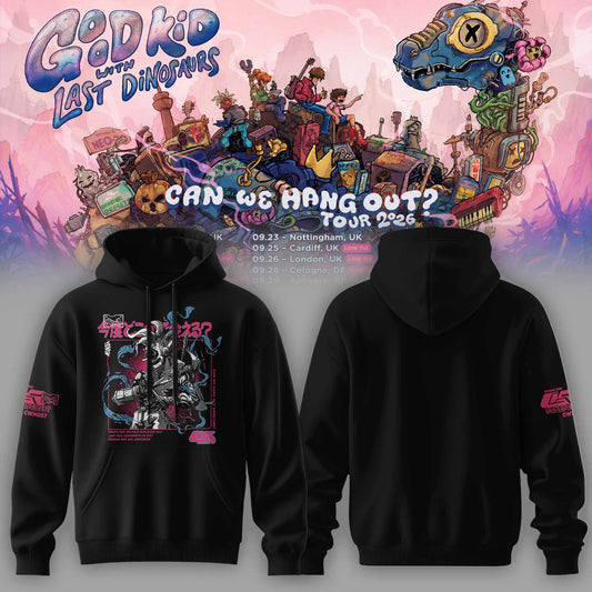 Good Kid × Last Dinosaurs – Can We Hang Out? Tour 2026 Hoodie