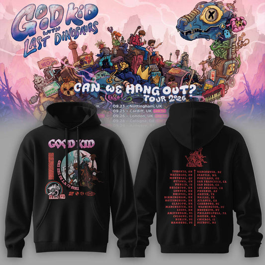 Good Kid × Last Dinosaurs – Can We Hang Out? Tour 2026 Hoodie