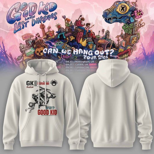 Good Kid × Last Dinosaurs – Can We Hang Out? Tour 2026 Hoodie