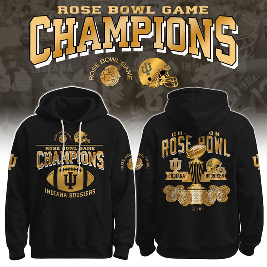 Indiana Hoosiers Rose Bowl Champions Combo Hoodie
