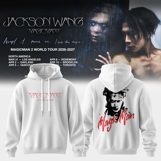 JACKSON WANG “ MAGICMAN 2 WORLD TOUR Limited Hoodie