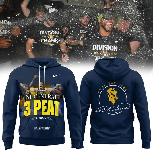 DO IT FOR UECK! The 2025 Brewers™ playoff merch Hoodie