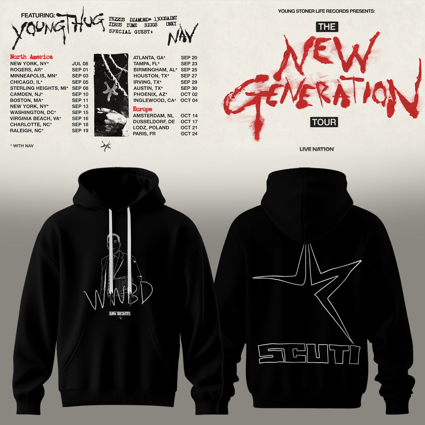 Young Thug – SP5DER X UY SCUTI Limited Hoodie
