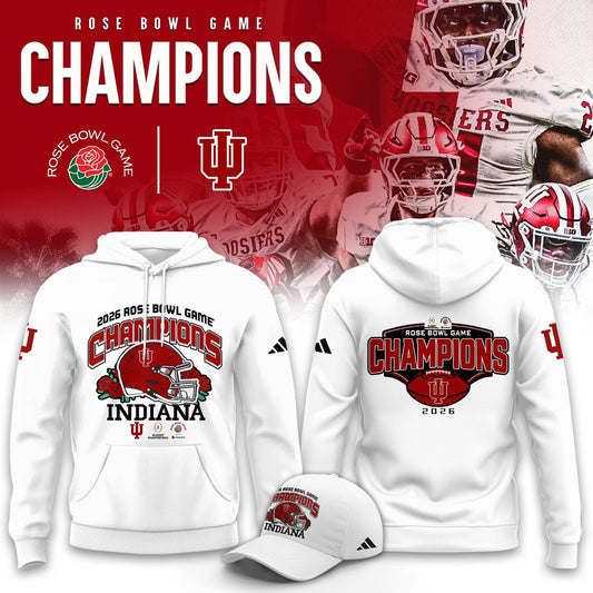 Indiana Hoosiers Rose Bowl Champions Combo Hoodie