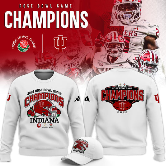 Indiana Hoosiers 2026 Rose Bowl Limited Sweatshirt