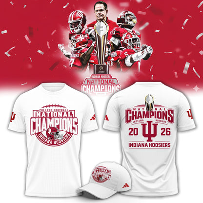 Indiana Hoosiers National Champions 2025/26 T-Shirt