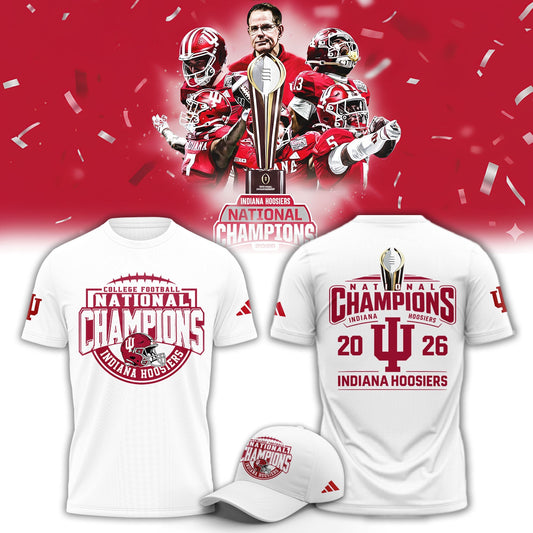 Indiana Hoosiers National Champions 2025/26 T-Shirt