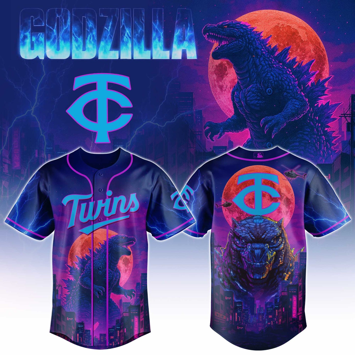 MIN Special Godzilla Limited Edition Jersey