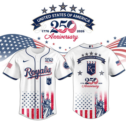 KC Royals special America’s 250th Anniversary Limited Edition Jersey