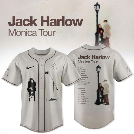Jack Harlow Monica Tour x Baseball Limited Jersey