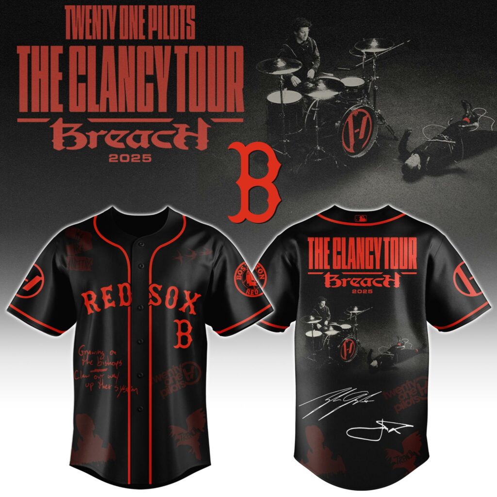 Baseball x Twenty One Pilots The Clancy World Tour Jersey