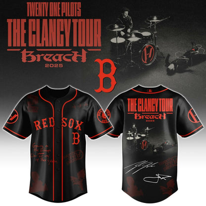 Baseball x Twenty One Pilots The Clancy World Tour Jersey