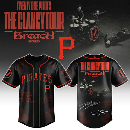 Baseball x Twenty One Pilots The Clancy World Tour Jersey