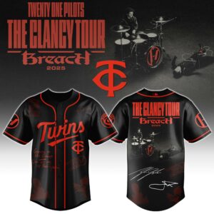 Baseball x Twenty One Pilots The Clancy World Tour Jersey