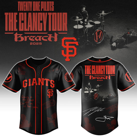 SF x Twenty One Pilots _ The Clancy World Tour Jersey Limited Edition