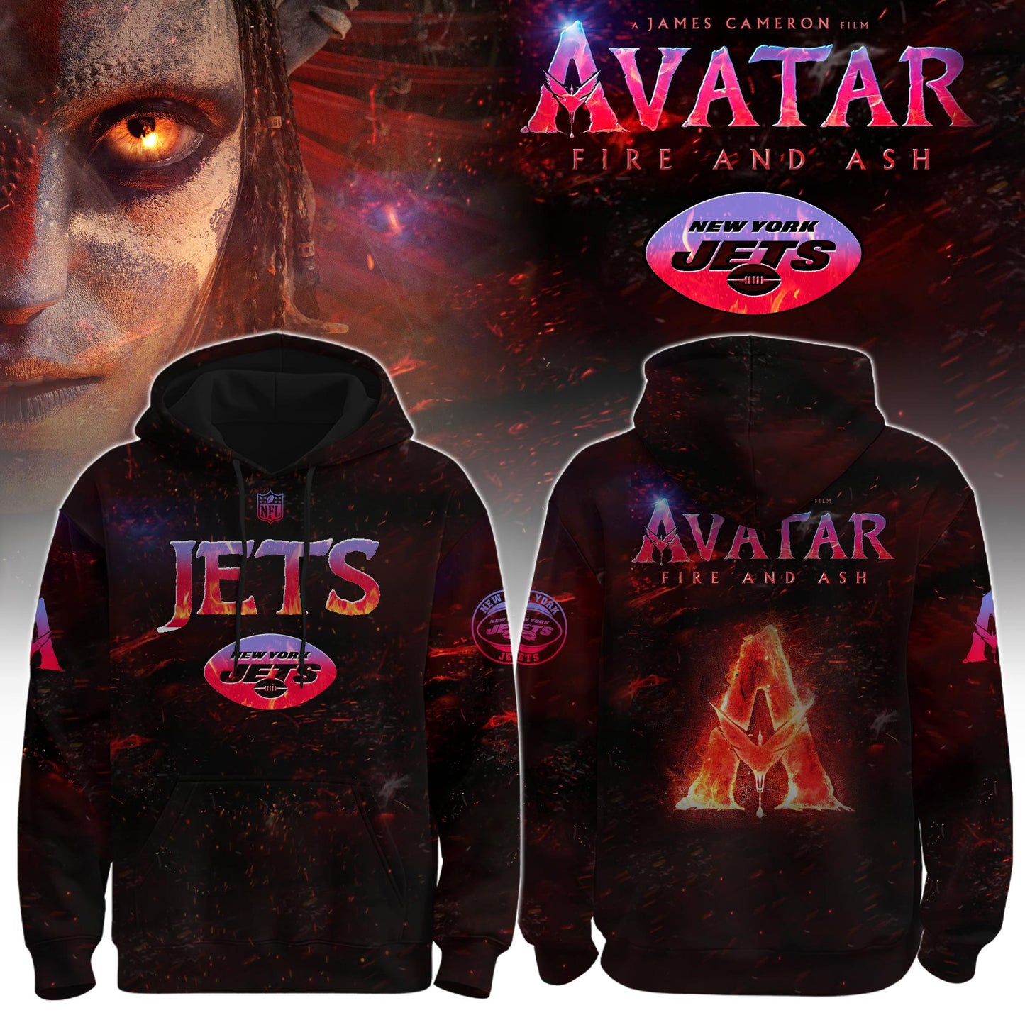 New York Jets x Avatar 3 Fire and Ash� Editions Limited +Selling Out Fast