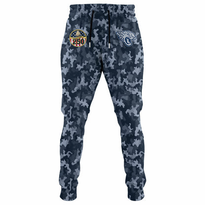 Jacksonville Jaguars Navy 250th Birthday Hoodie Limited Edions