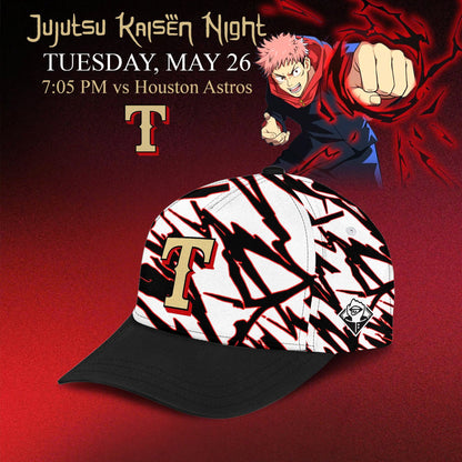 Texas Rangers x Jujutsu Kaisen ‘Toji Fushiguro’ Night 2026 Jersey