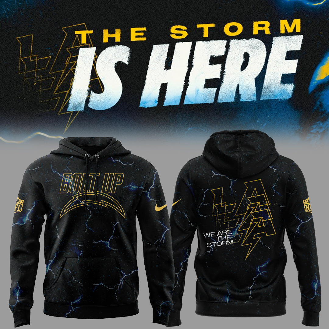 Limited Edition Chargers We Are The Storm 2026 Hoodie