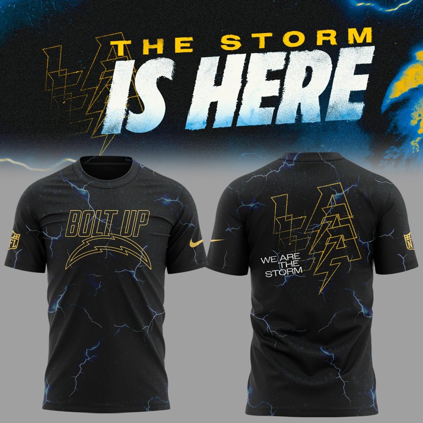 Limited Edition Chargers We Are The Storm 2026 Tshirt