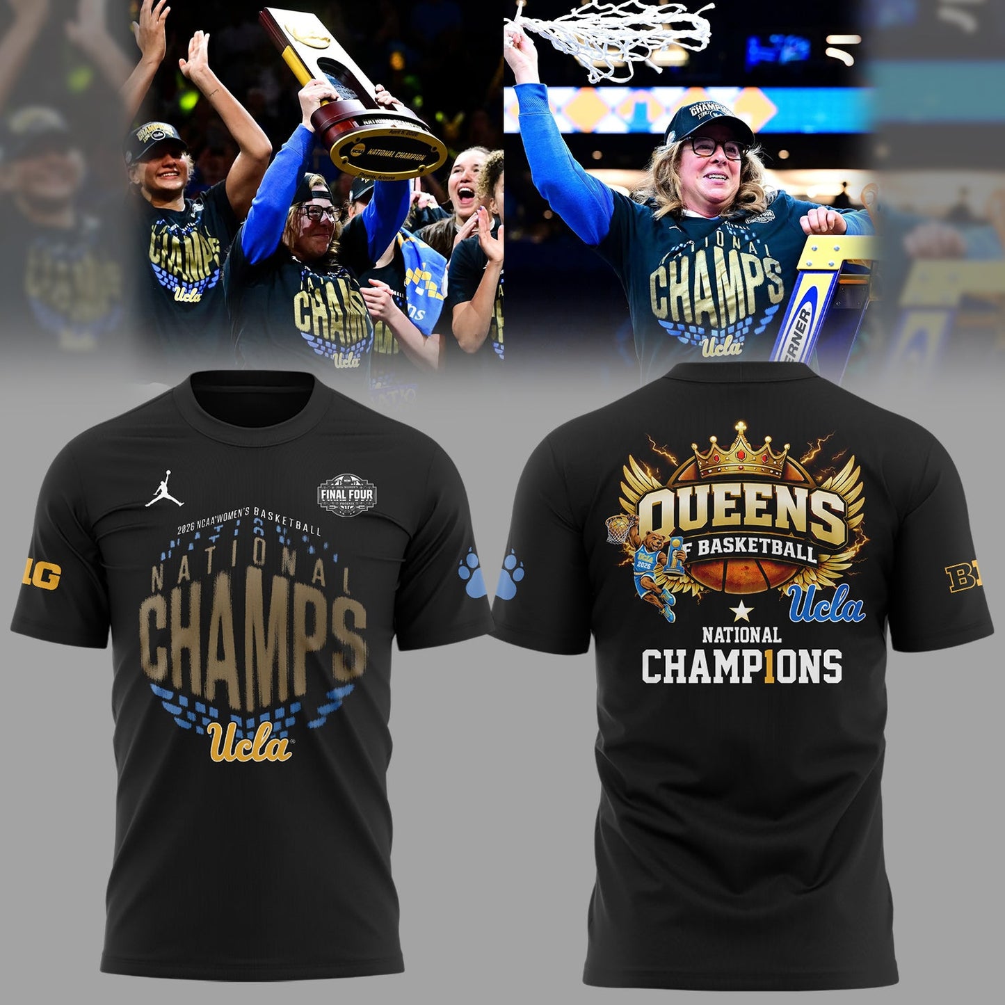 Limited Edition 2026 WBB National Champions ðŸ‘‘ðŸ€ Champions Shirt