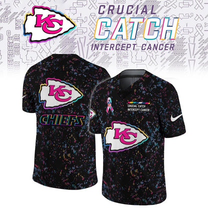 Kansas City Chiefs Crucial Catch Limited Football Jersey