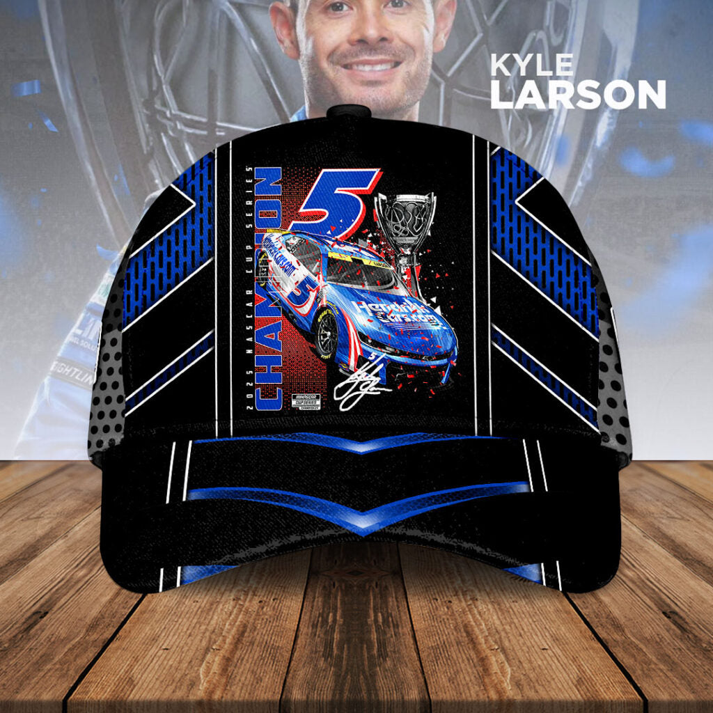 Kyle Larson 2025 NASCAR Cup Series Champion 3D Combo Hoodie